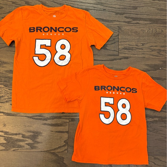 NFL Other - Youth Matching Denver Broncos NFL Von Miller T-Shirts Size 10-12 & 5-6 Years